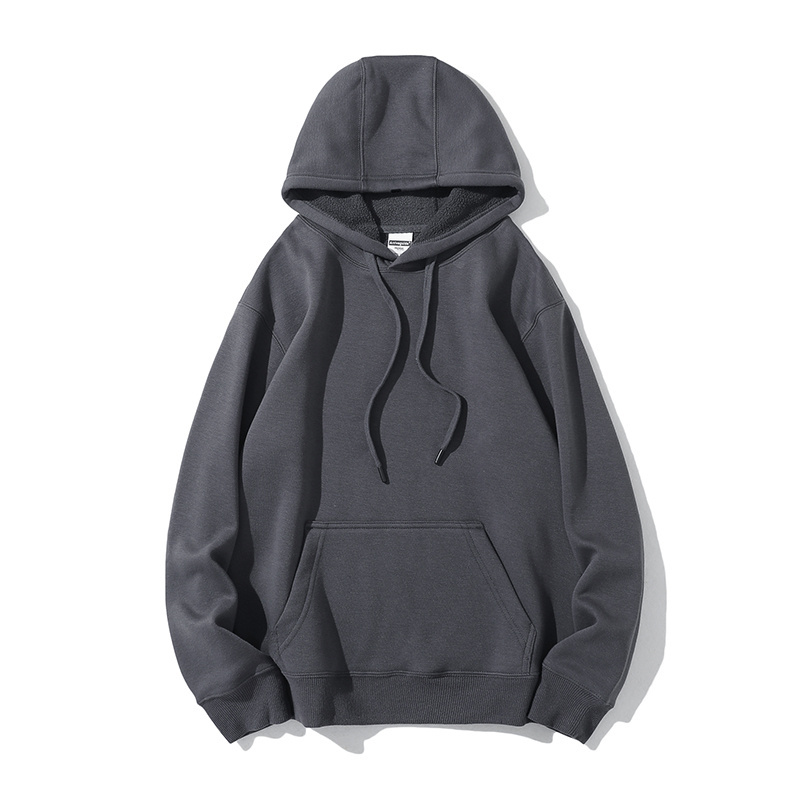 350GSM wholesale custom logo cotton oversized blank heavyweight luxury best quality plain pullover men's french terry hoodies