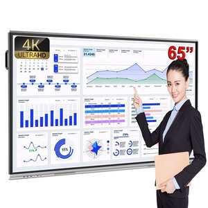 Universal 4K Education Classroom Interactive Flat Panel Digital School Teaching Smart Board