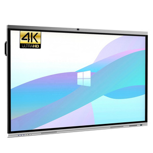 Customized All In One 55 65 75 86 98 Inch Electronic Whiteboard Interactive Board Smart Digital Board For Office Meeting