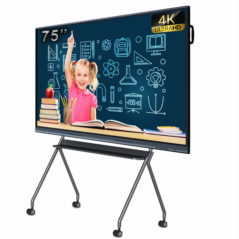 Promethean Interactive Whiteboard 75inch Flat Panel Screen Lcd Promethean Pen Digital Board For Schools Teaching Conference