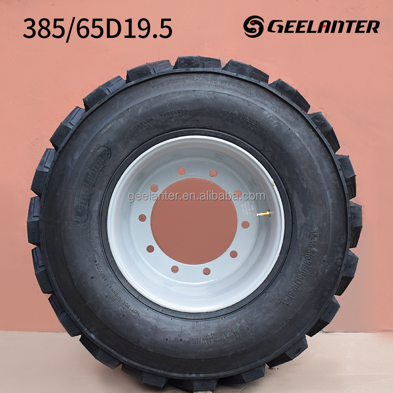 NEW TELEHANDLER Foam FILLED TIRE Rubber BLACK Global High Technology within 15 Days Top-quality Tyre 4pcs GEELANTER 1.5years