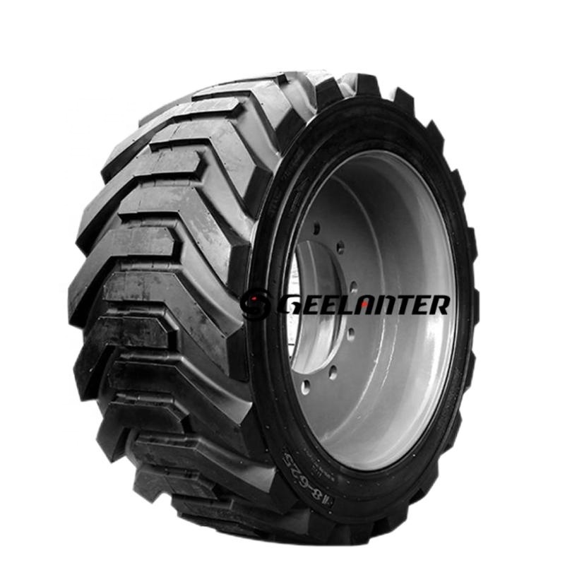 NEW TELEHANDLER Foam FILLED TIRE Rubber BLACK Global High Technology within 15 Days Top-quality Tyre 4pcs GEELANTER 1.5years