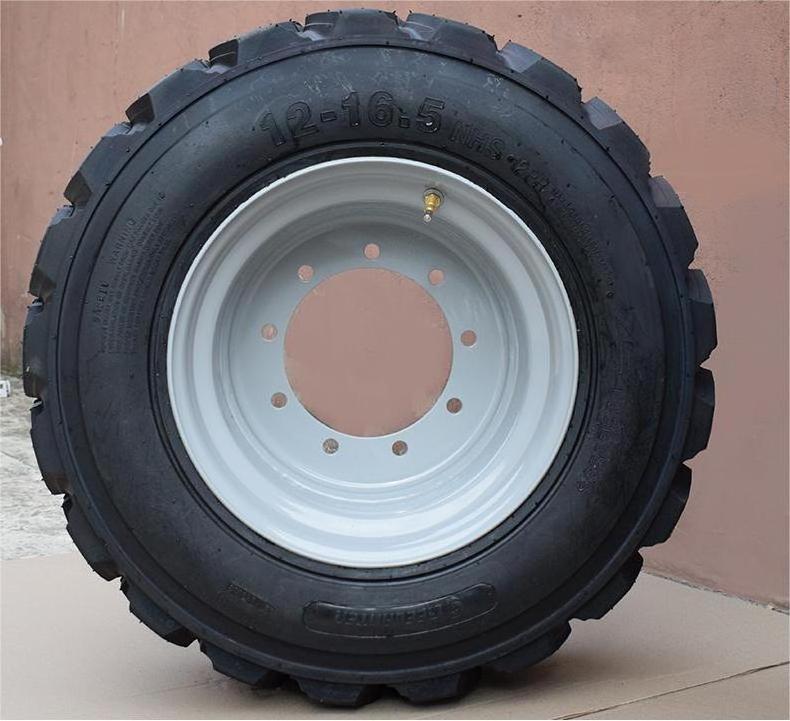 Solid Skid Steer Tires Supplier Foam Filled Tire 10-16.5 12-16.5  wheels