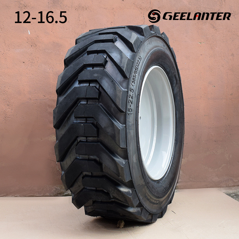 Solid Skid Steer Tires Supplier Foam Filled Tire 10-16.5 12-16.5  wheels