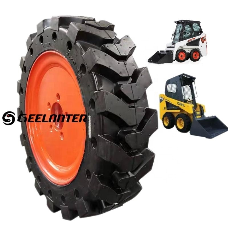 20 inch solid skid steer tire 33 12 20 33x12-20  skid steer tire