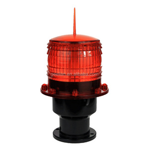 Led Aircraft Flashing Helipad Beacon Tower Crane High Intensity Aviation Obstruction Warning Lights Navigation Marine Light