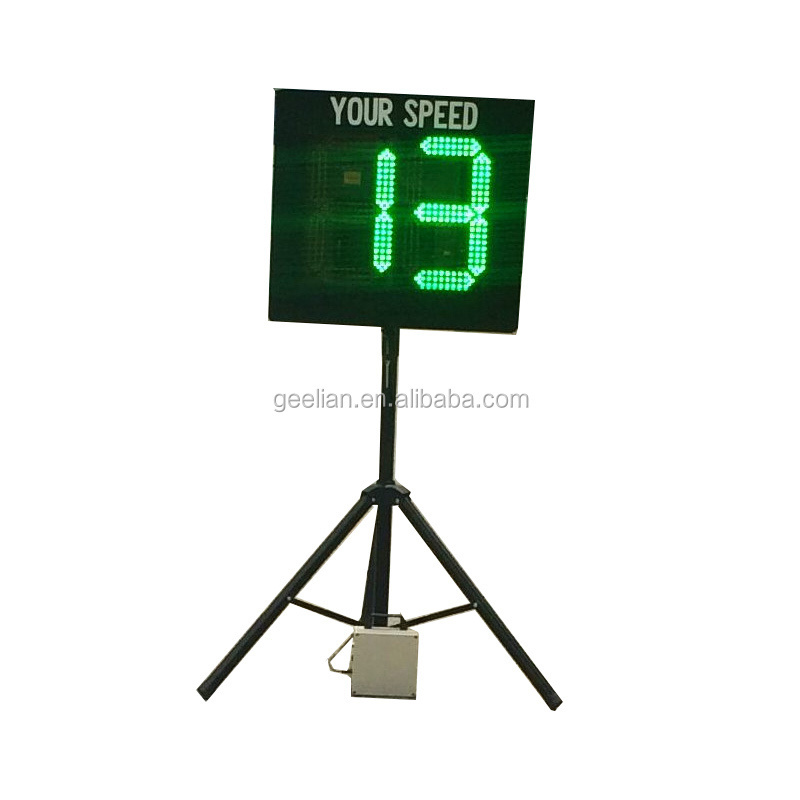 Multifunctional baseball pitching machine pocket radar radar display