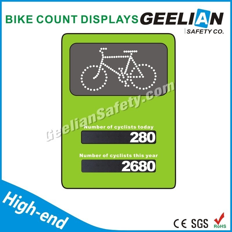 Public traffic vehicle automatic passenger bike counters with GPRS GPS device