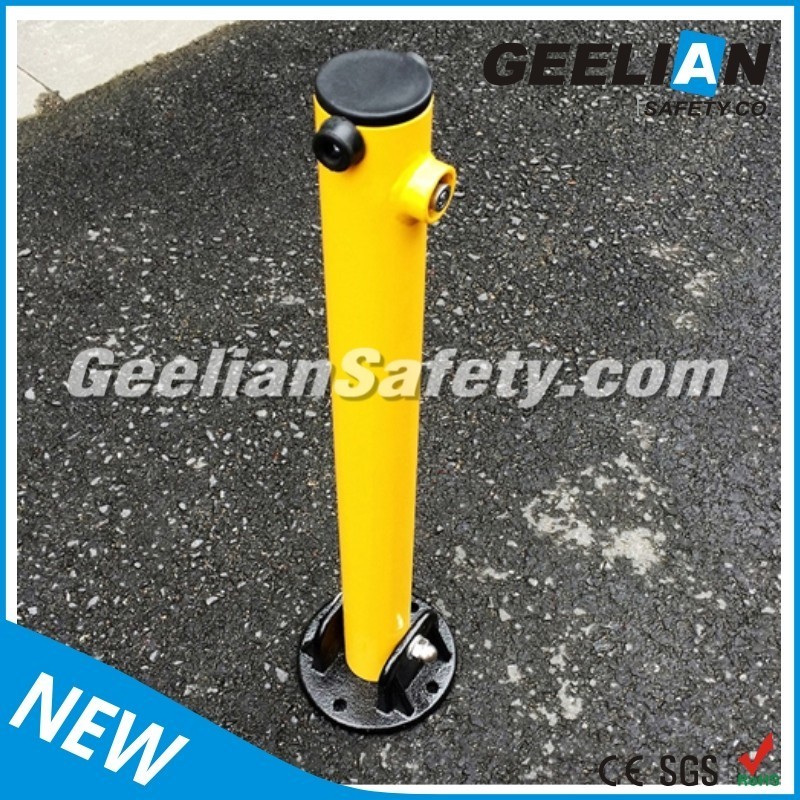 Fold Down parking bollards Vehicle Security Car Parking Lock Parking Safety Bollard Post Barrier