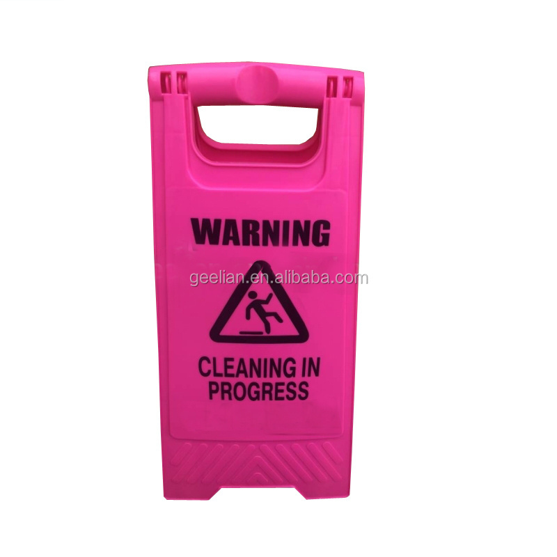 Original manufacturer free sample  Green Pink Floor sign Wet floor sign Caution sign