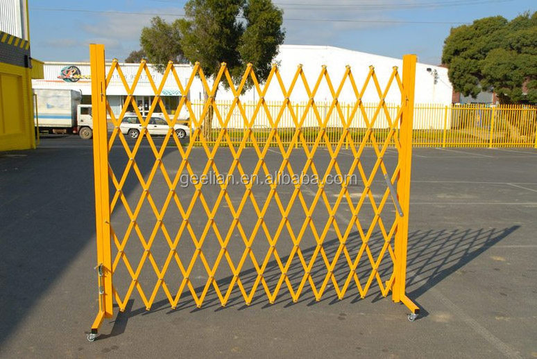 New Style Factory School Main Gate Driveway Design Retractable Automatic Folding Gate Collapsible