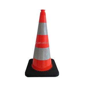 700MM Traffic Safety Reflective Road Cone PVC 28 Inch Orange Safety Cones