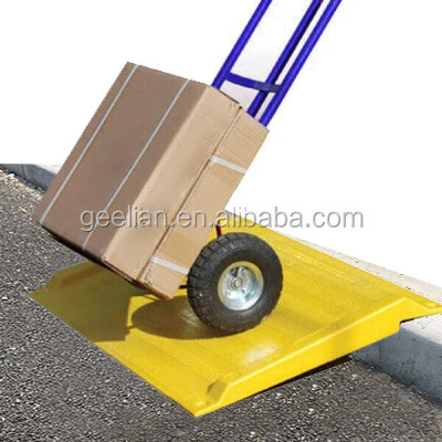 Temporary wheelchair ramps plastic leveling handicap portable wheelchair ramp for Cable Protector