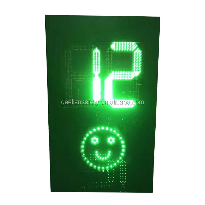 Doppler Car Swing Meter Powered Traffic Feedback Signs Display Led Solar Radar Limit Your radar speed sign with smiley