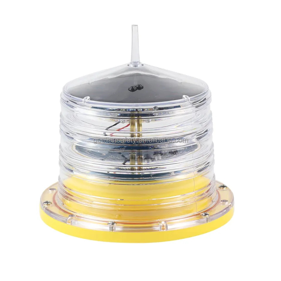 IAIA Integrated Solar Buoy Light / Ip68 Marine Lantern / Navigation Light