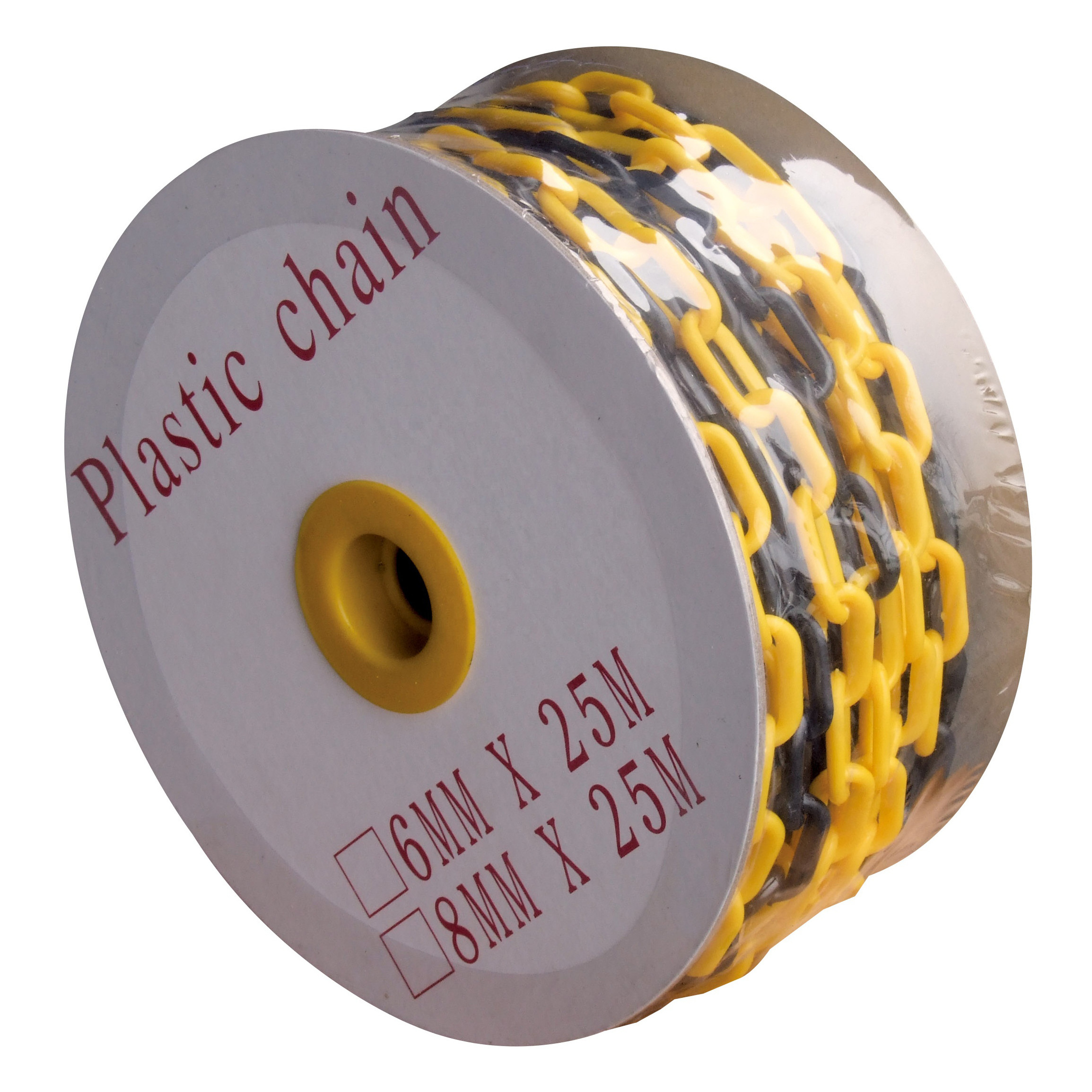 White Zinc Steel Car truck tire snow chain PE Material Plastic Chain in Stock for Road Safety & Traffic Warning