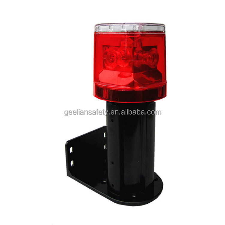 Highway road construction High Visibility Solar Traffic Signal led barricade warning Light for road works