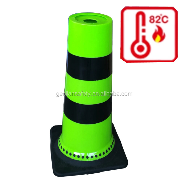 USED FOR IPS GAME, WITH , Hot Sale European Black Base PVC Traffic Safety Cone for Sale PVC traffic cones road safety cones