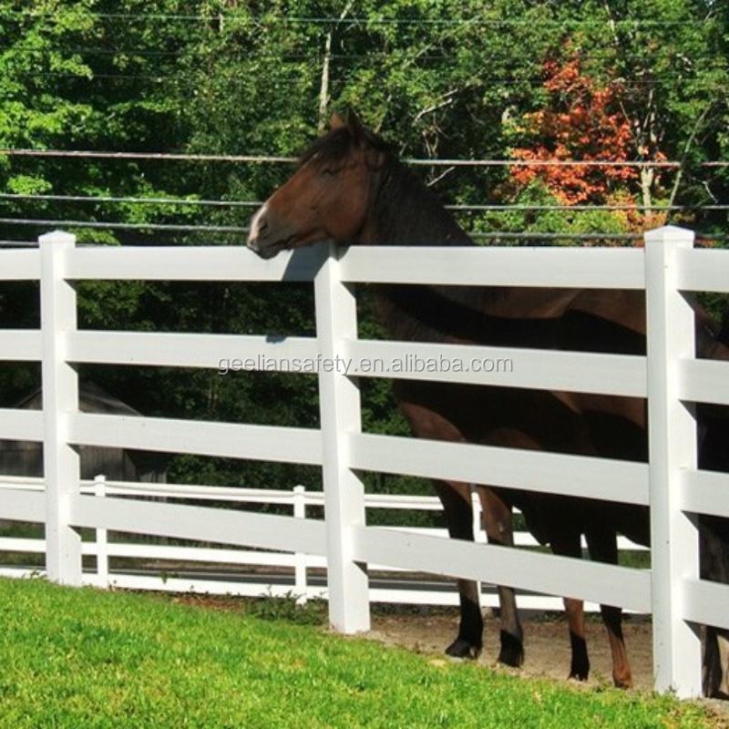 Used vinyl fence for sale,  cheap horse sheep corral cattle vinyl stockyard fence panels