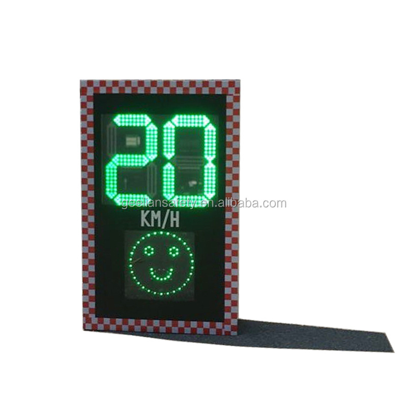 Solar Traffic Radar Detective Speed Warning Sign/speed Measurement Display /Traffic Flashing Speed Limit Signs Swing