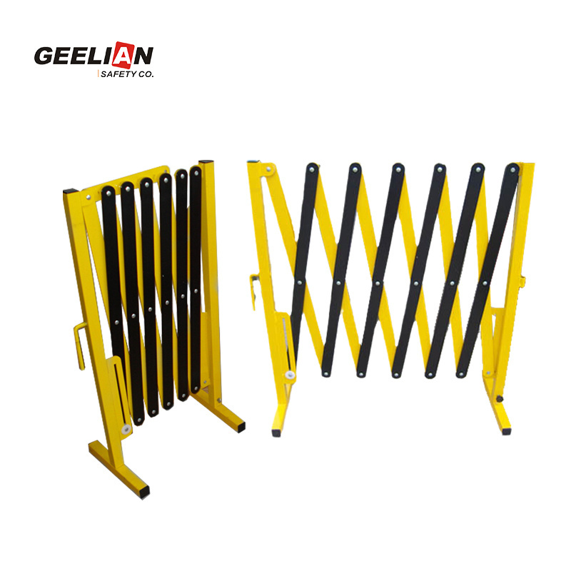 Foldable Plastic Parking Pvc Expandable Folding Safety Barrier