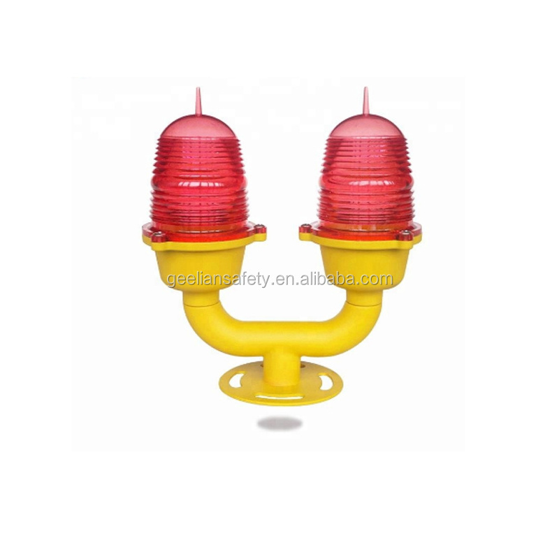 Double led based low intensity aviation obstruction light/aircraft warning light