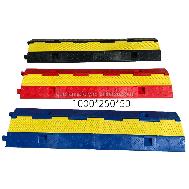 Durable Speed Hump Rubber PVC Cable Protector electrical cable cover