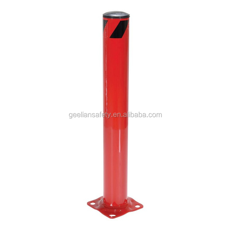 Geelian Customized logo stainless steel 304 flexible metal event saftey bollards