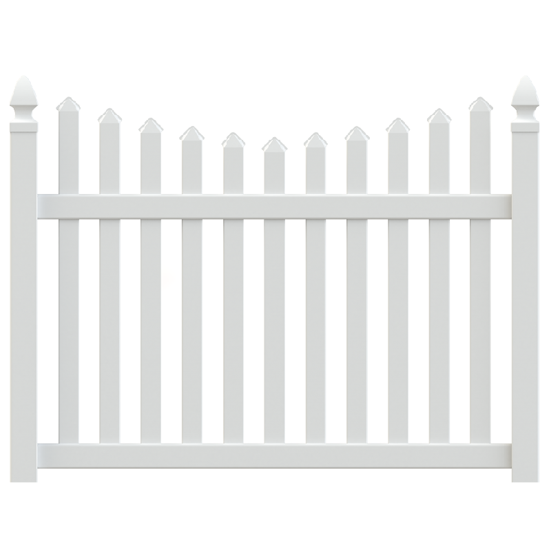 Plastic Vinyl Garden Picket Fence Temporary Fencing for Sale Cheap Used Hot Selling White Pvc Coated Horse Fence Modern Outdoor