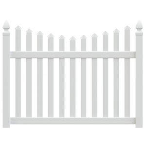 Plastic Vinyl Garden Picket Fence Temporary Fencing for Sale Cheap Used Hot Selling White Pvc Coated Horse Fence Modern Outdoor