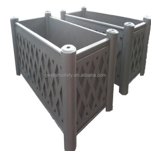 Stackable Planters Plastic Modular Planter Boxes Raised Garden Bed