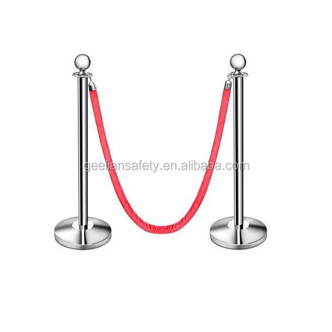 Oscar Deluxe Aisle Chrome Stanchion,red carpet poles