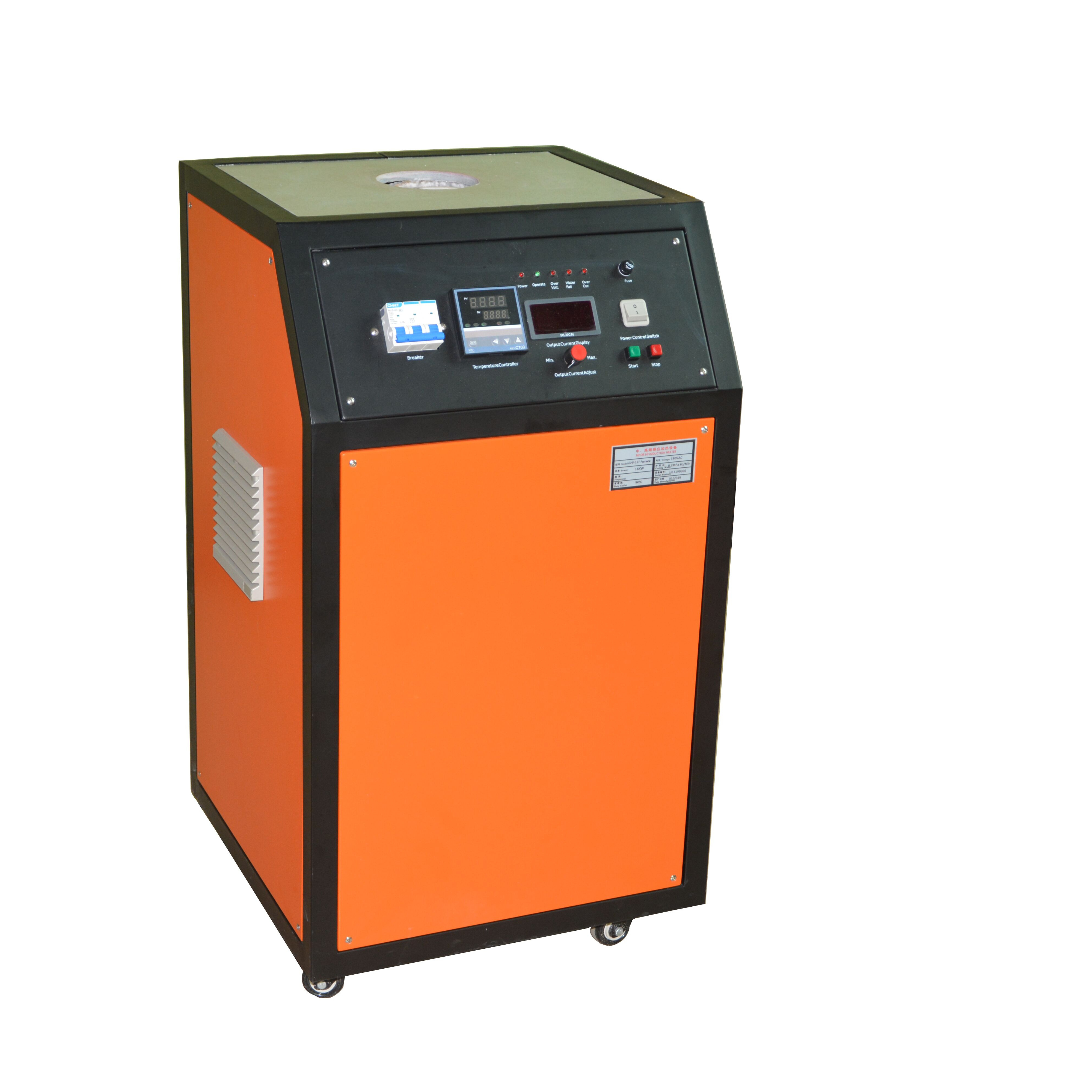 induction melting furnace for gold silver copper platinum  stainless steel