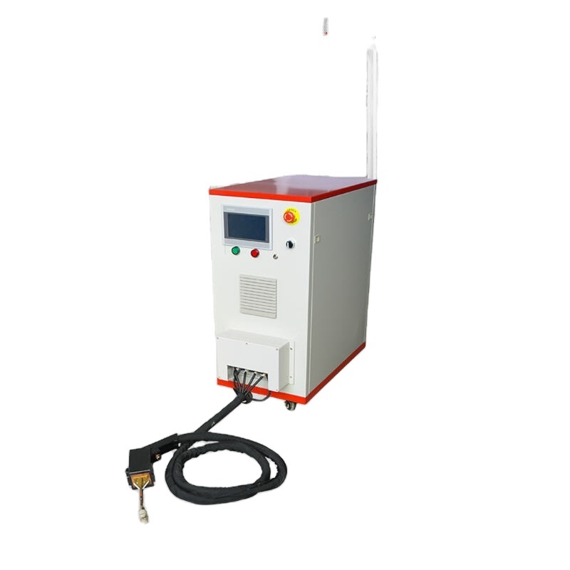 Touch screen programmable handheld high frequency copper pipe welding machine mobile high frequency heating machine