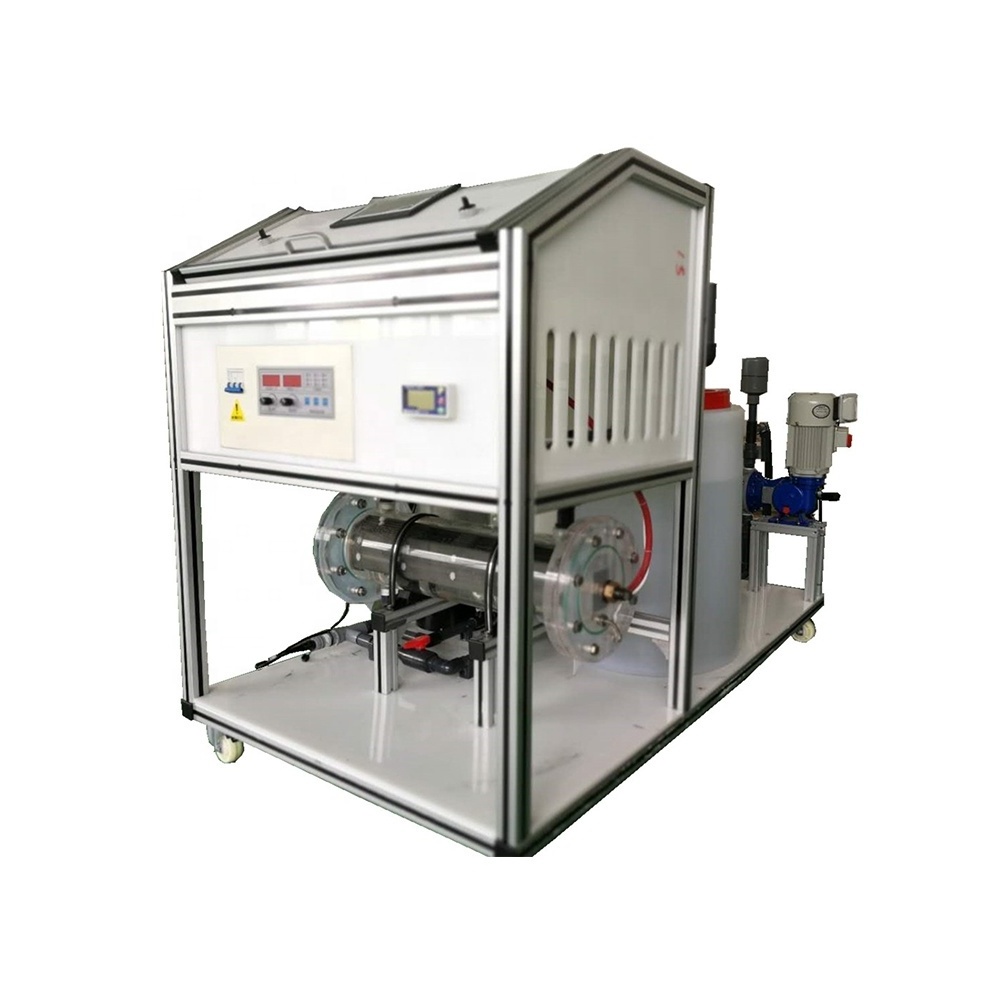 Brine electrolyzer water electrolysis machine for making sodium hypochlorite solution