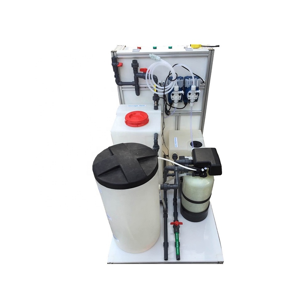 Brine electrolyzer water electrolysis machine for making sodium hypochlorite solution