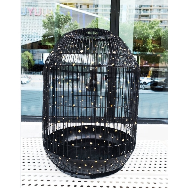 Adjustable Soft Airy Nylon Mesh Net Large Bird Cage Cover