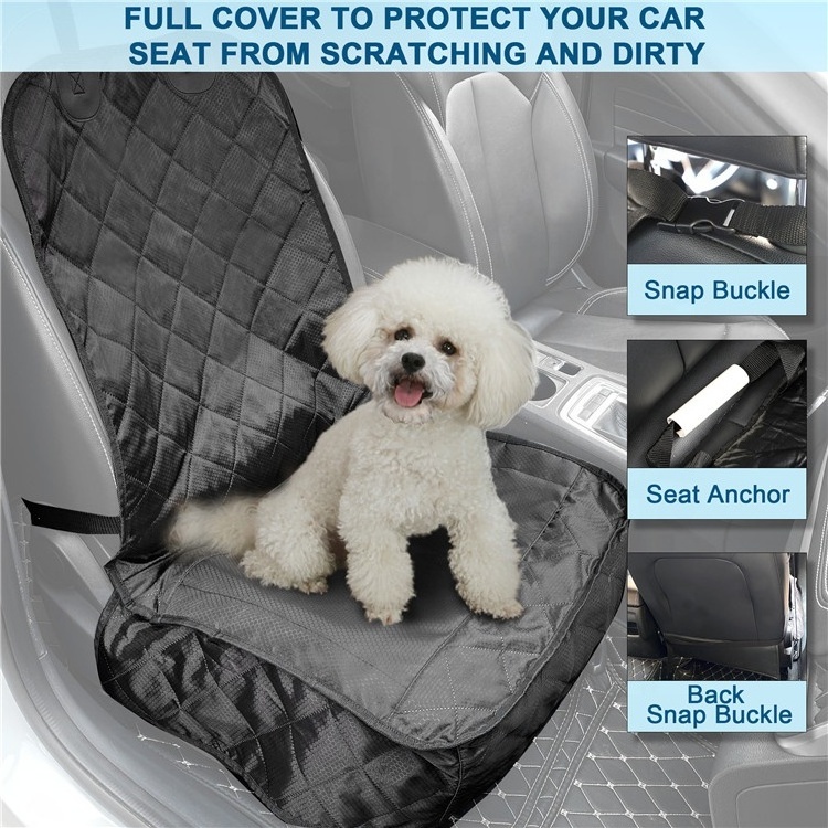 New Design Non-Slip Waterproof Scratch-proof Gel Cooling Pet Dog Front Seat Covers Dogs Hammock For Cars Trucks & SUVs