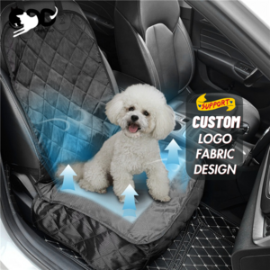 New Design Non-Slip Waterproof Scratch-proof Gel Cooling Pet Dog Front Seat Covers Dogs Hammock For Cars Trucks & SUVs