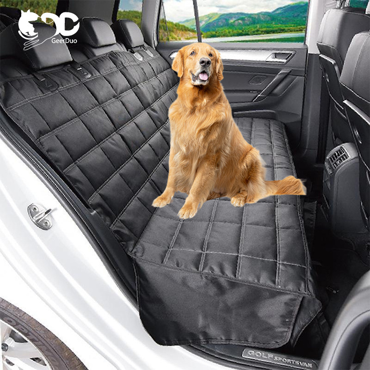 Universal Size Protective Heavy-Duty and Nonslip Active Dog Hammock Waterproof Pet Back Seat Cover for Trucks Sedans & SUVs