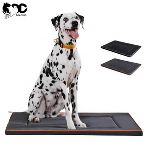 GeerDuo Multi-Size Machine Washable Non-Slip Water-proof Bite-resistant Cat Kennel Mat Mattress Pet Sleeping Bed Dog Crate Pad