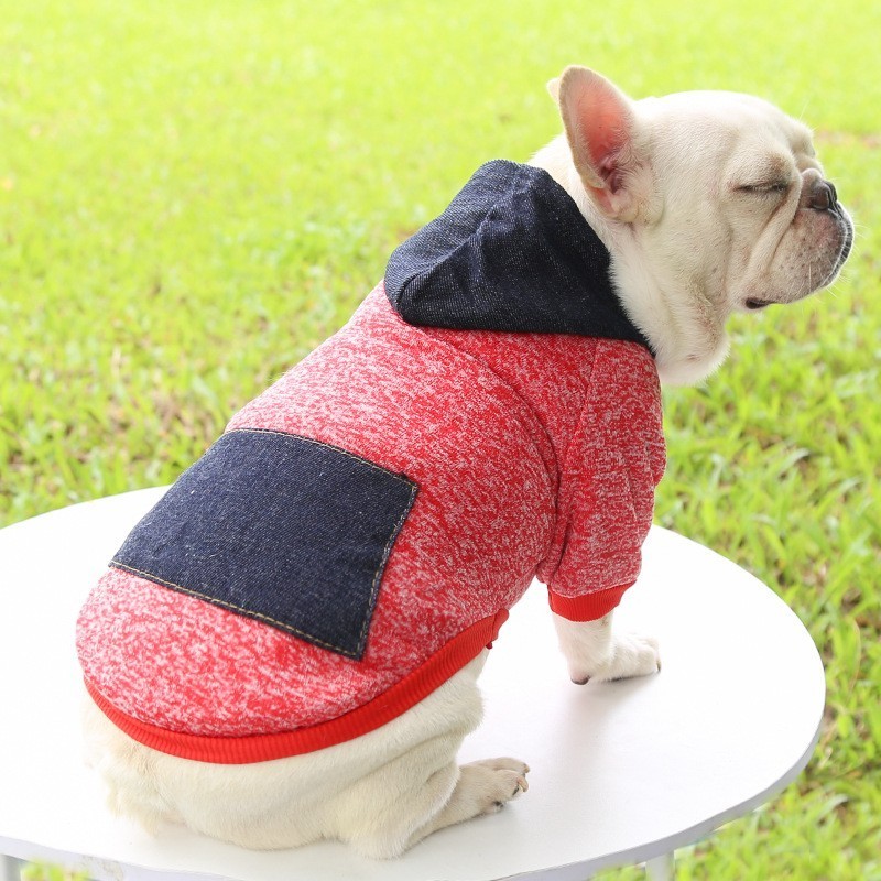 Geerduo Multi color Autumn Winter Soft Fleece Warm Pet Custom Hoodie Blank Dog Clothes with Pockets