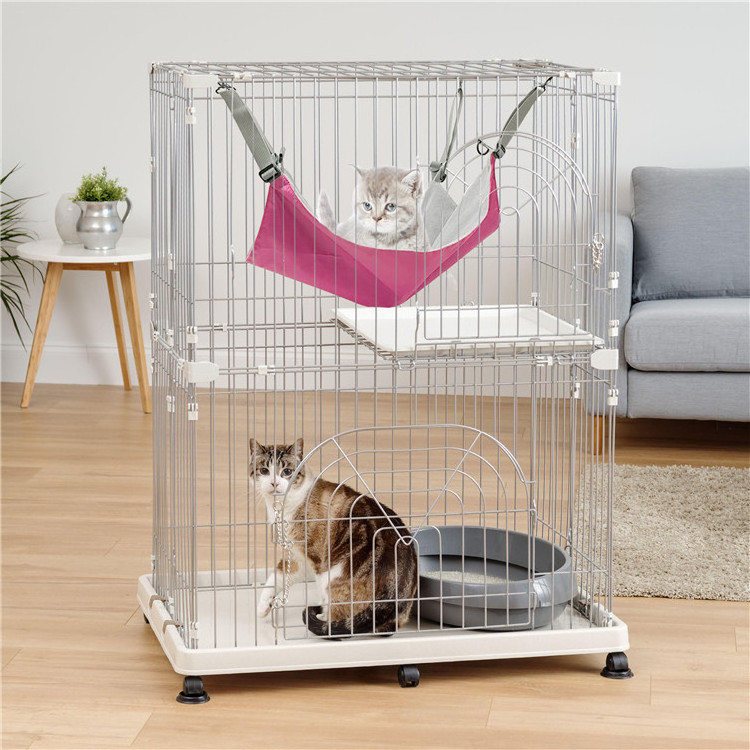 GeerDuo Wholesale Kitten Breathable Washable Pet Supplies Comfortable Cat Cage Hammock Hanging Sleeping Bed Swings