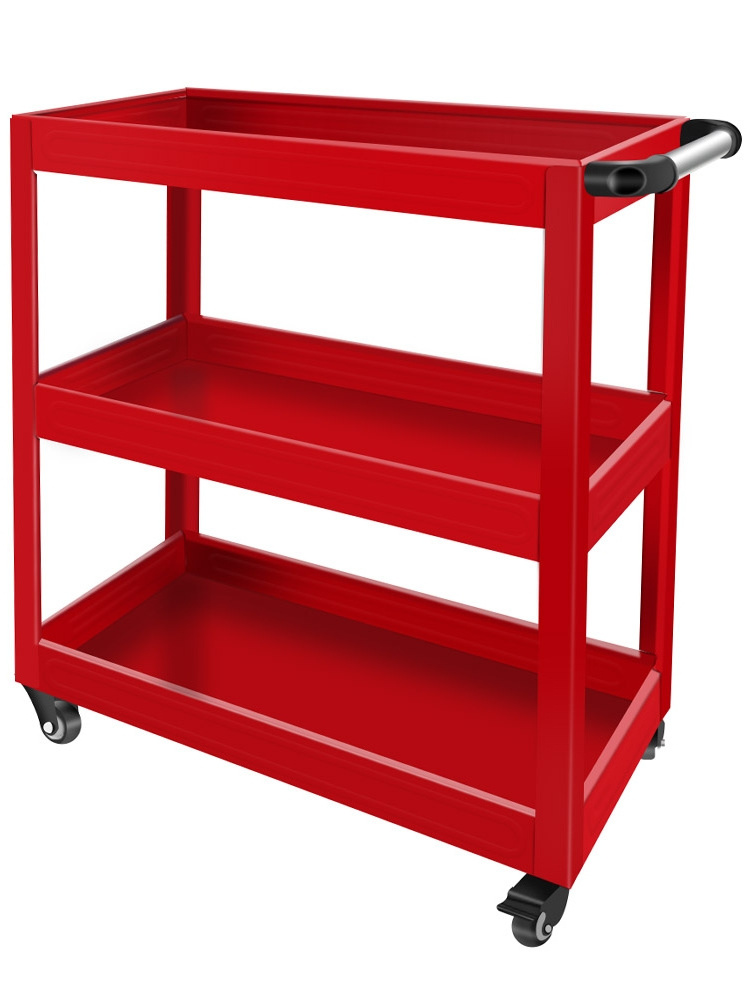 workshop trolleyMini luggage cart storage small cart storage kitchen rack luggage trolley bags 4 wheel shopping trolley