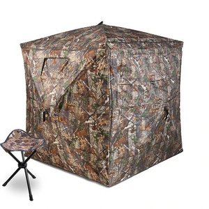 new style outdoor portable hunting chair padded foldable swivel with gear bag blind the folding hunting blind tent