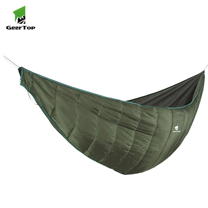 Geertop Wholesale outdoor furniture sleeping bag lightweight camo hiking wood folding portable hammock