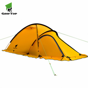 Geertop 4 Season 2 Person  Luxury Family Ultralight Camping Tent