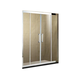 bathroom tempered glass sliding style shower screen door D53B