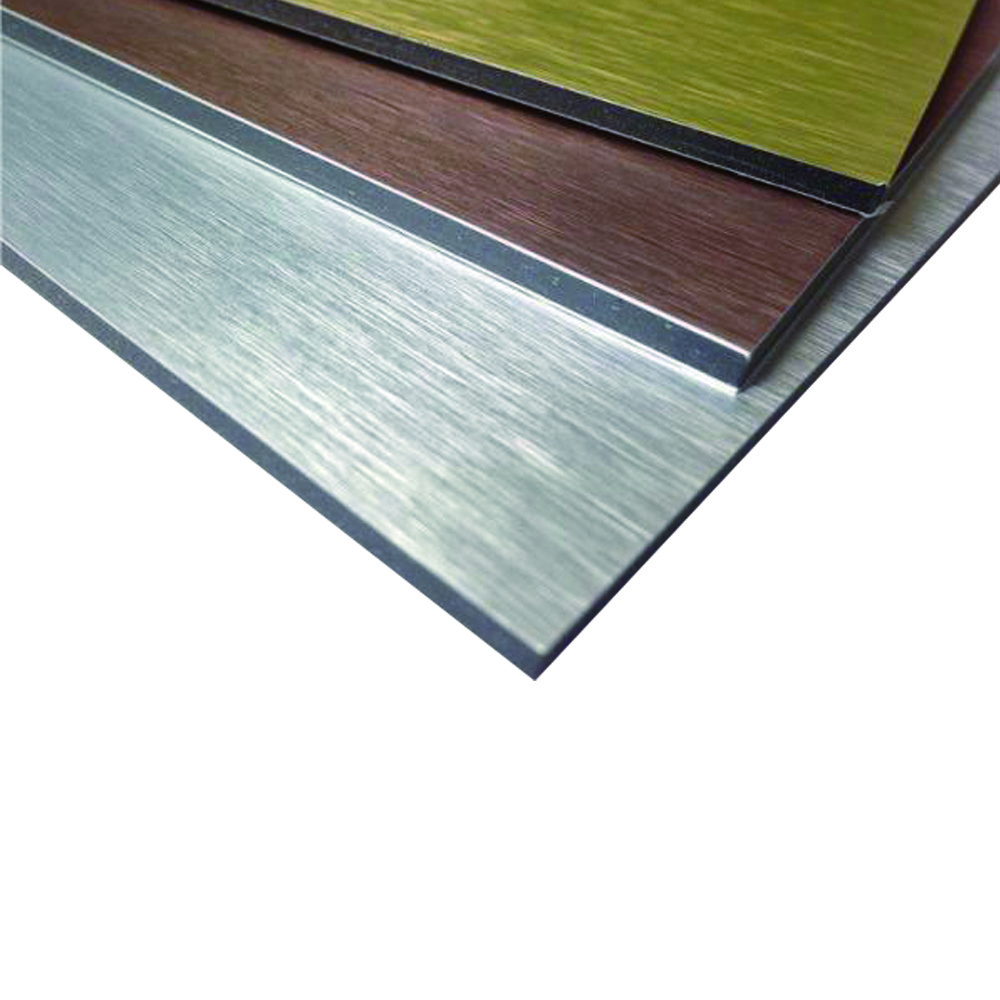 stainless steel wall cladding sheet bronze plate sheet for wall cladding aluminium composite panel 4 mm