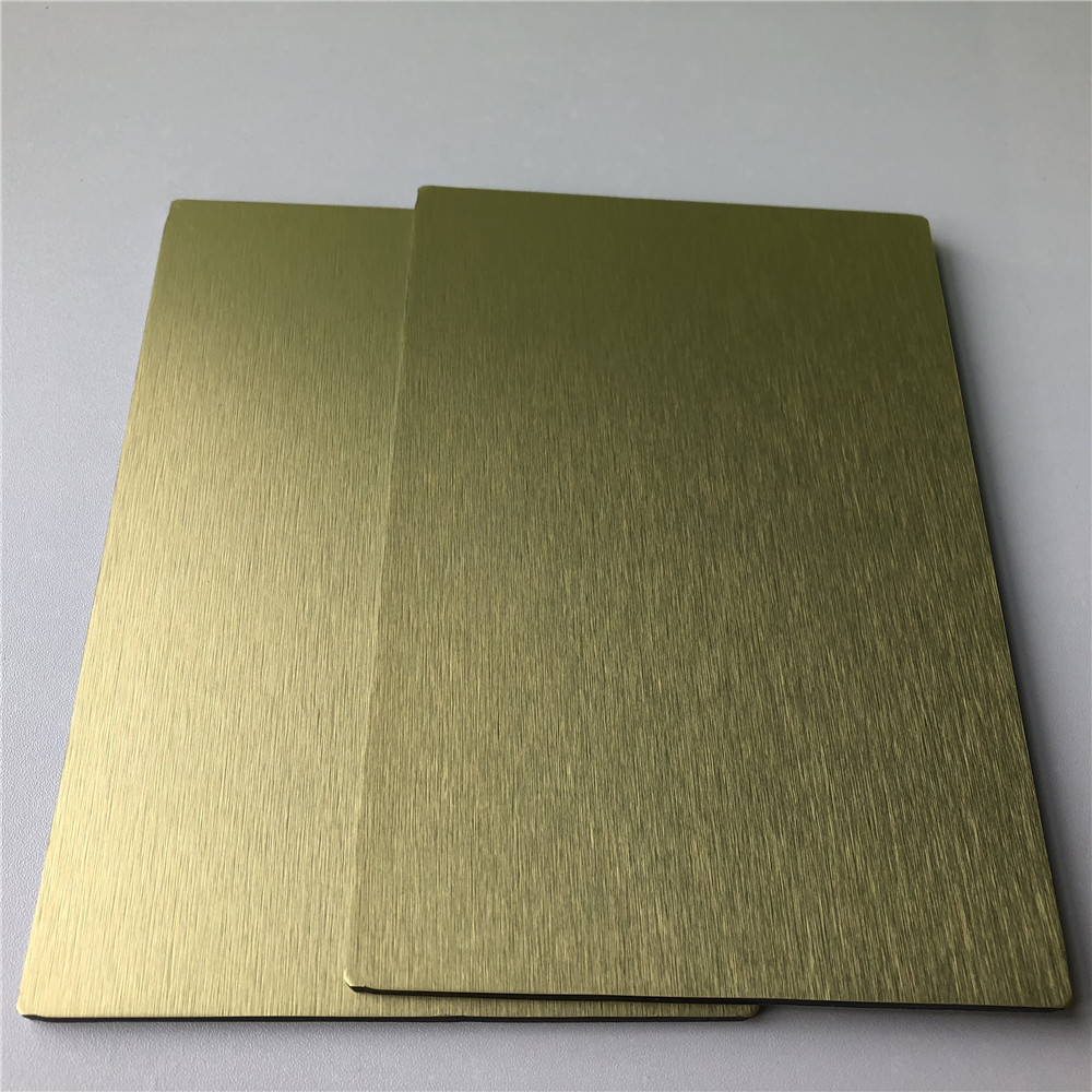 Building facade material alu dibond aluminum composite panel clad system 4ft x 8ft